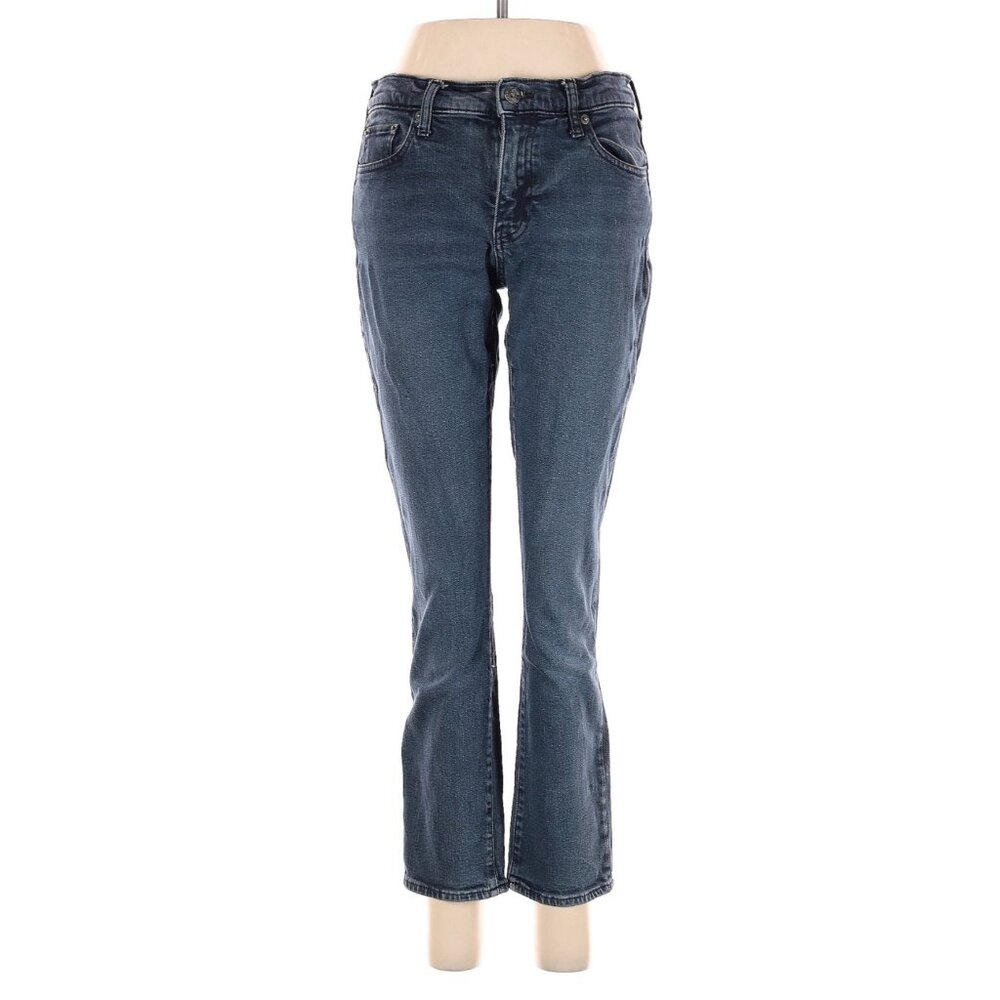Gap Womens Mid Rise Best Girlfriend Jeans Denim Size 27 - Picture 3 of 10